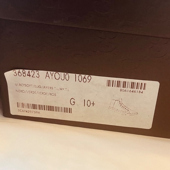 Classic Hightop Leather Gucci Sneakers (authentic) - Picture 3 of 6